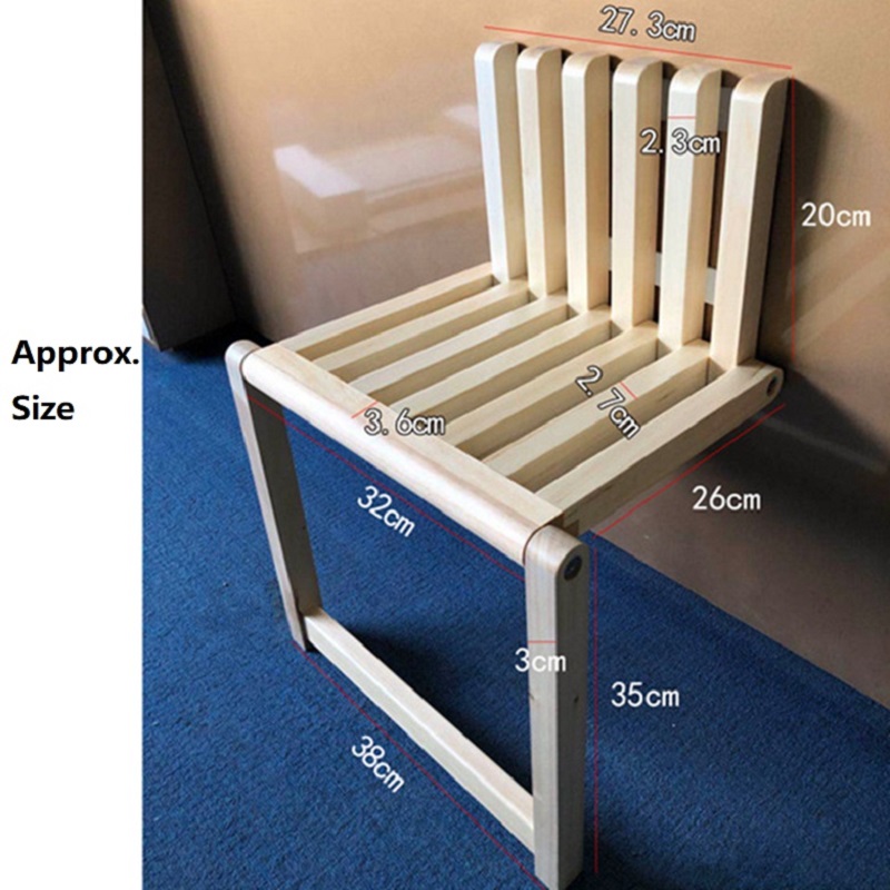 Entryway Space Saving Folding Chair